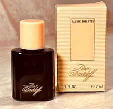 Zino By Davidoff EDT Splash MINIATURE Cologne for Men, VINTAGE MINIATURE 1990's