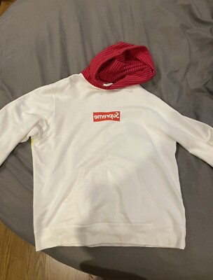 Supreme New York x Comme Des Garcons Box Logo Hoodie Bogo 100