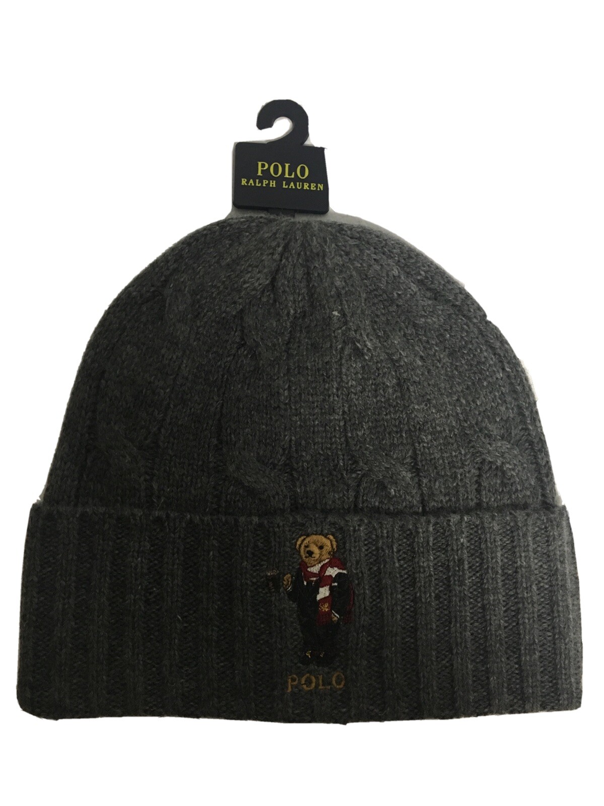 Polo Ralph Lauren Beanie Hot Cocoa Bear 