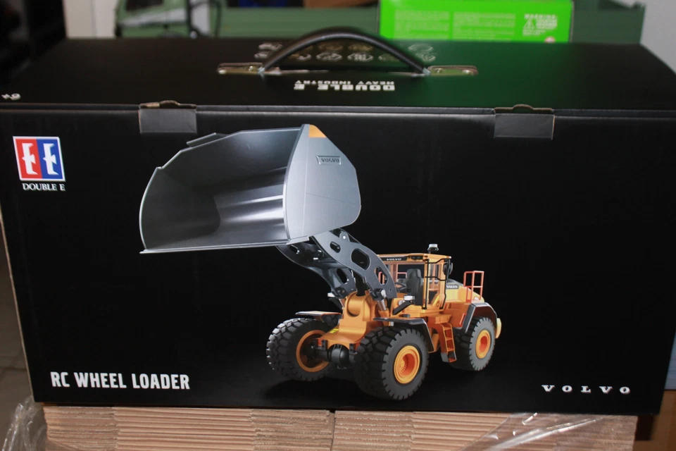 Double E  Volvo Radlader L 260 H 1:16 RC Lader NEU Wheelloader - Bild 2 von 4