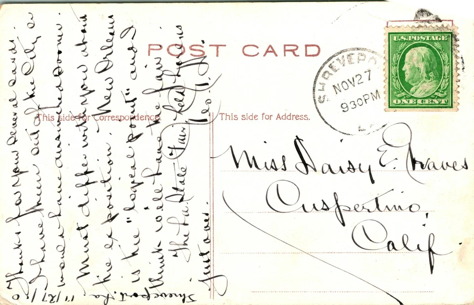 State Capitol Baton Rouge LA w New Orleans PPIE Logical Point Stamp R25 - Image 2 of 2