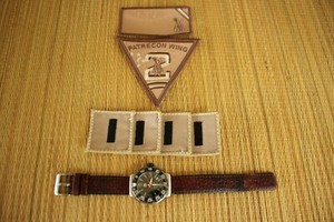 TAG HEUER WAC1110 MILITARY PILOT AVIATOR AIRCREW LARGE CROWN F1 DIVER + PATCHES