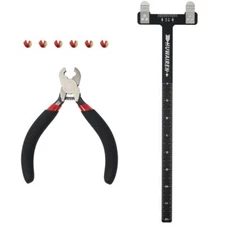 SF Archery Recurve bow Tools Set Brass Clip Pliers T Square Ruler Arrow Rest