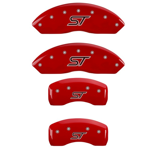 MGP Caliper Covers (RED) for Ford 1317 Focus ST 10231SSTORD