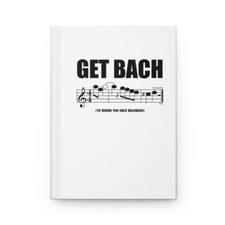 Get Bach To Where You Once Belonged Hardcover Journal Matte