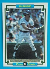 1984 Donruss Champion #18 Bill Buckner Chicago Cubs Jumbo Baseball Card 