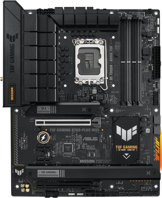 ASUS TUF Gaming B760-Plus WIFI - Intel - LGA 1700 - Intel® Celeron® - Intel® Cor