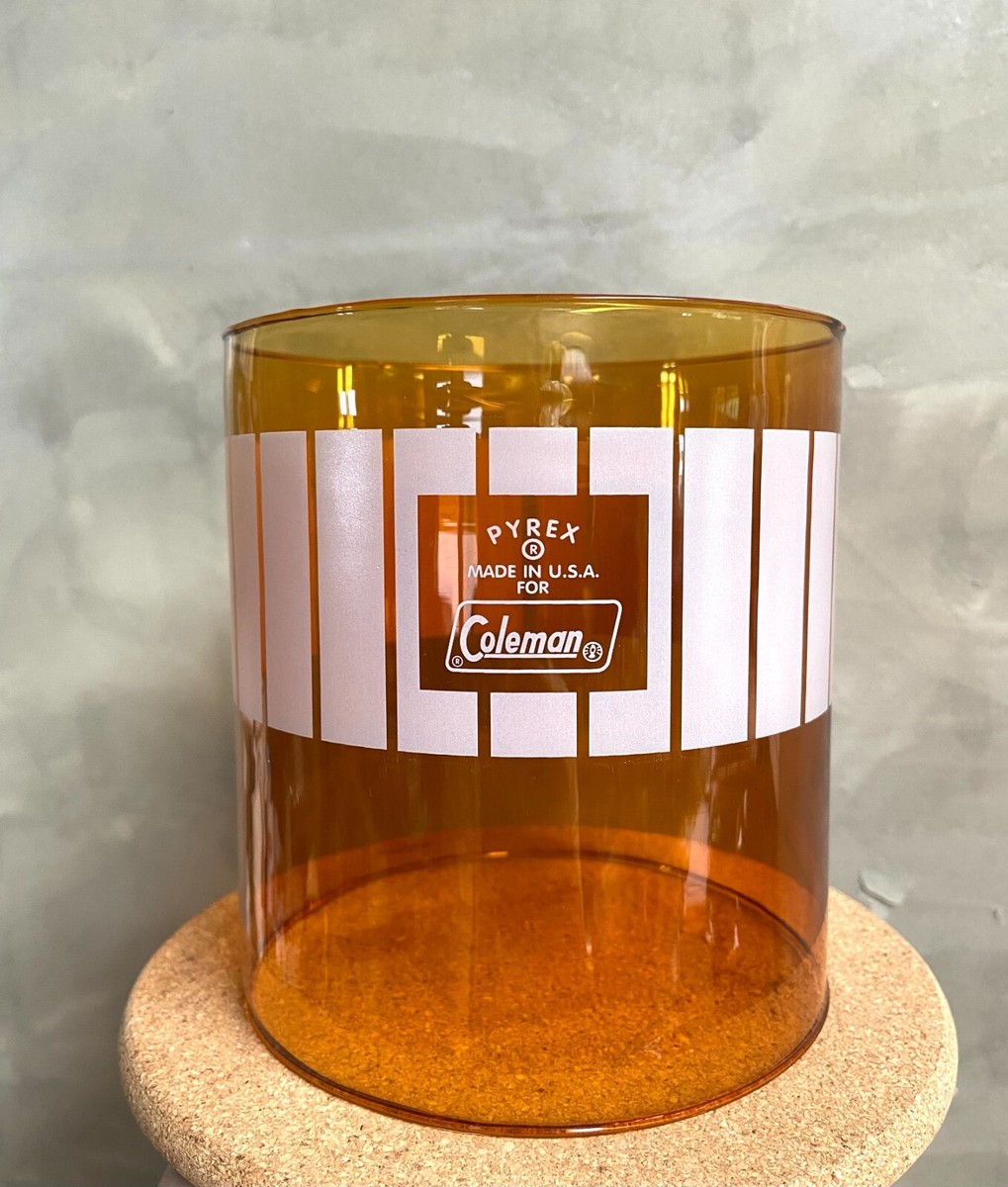 Coleman 220 228 236 237 290 295 lantern Amber globe borosilicate