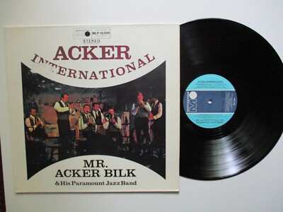 LP - MR. ACKER BILK & HIS PARAMOUNT JAZZ BAND - ACKER INTERNATIONAL '' WASHED ''