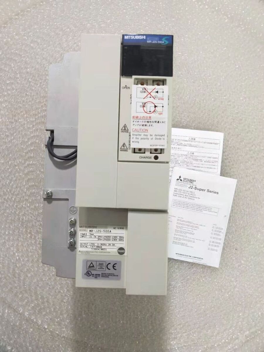 Used Mitsubishi MR-J2S-500A AC Servo Amplifier Free Shipping Used Mitsubishi MR-J2S-500A AC Servo Amplifier Free Shipping