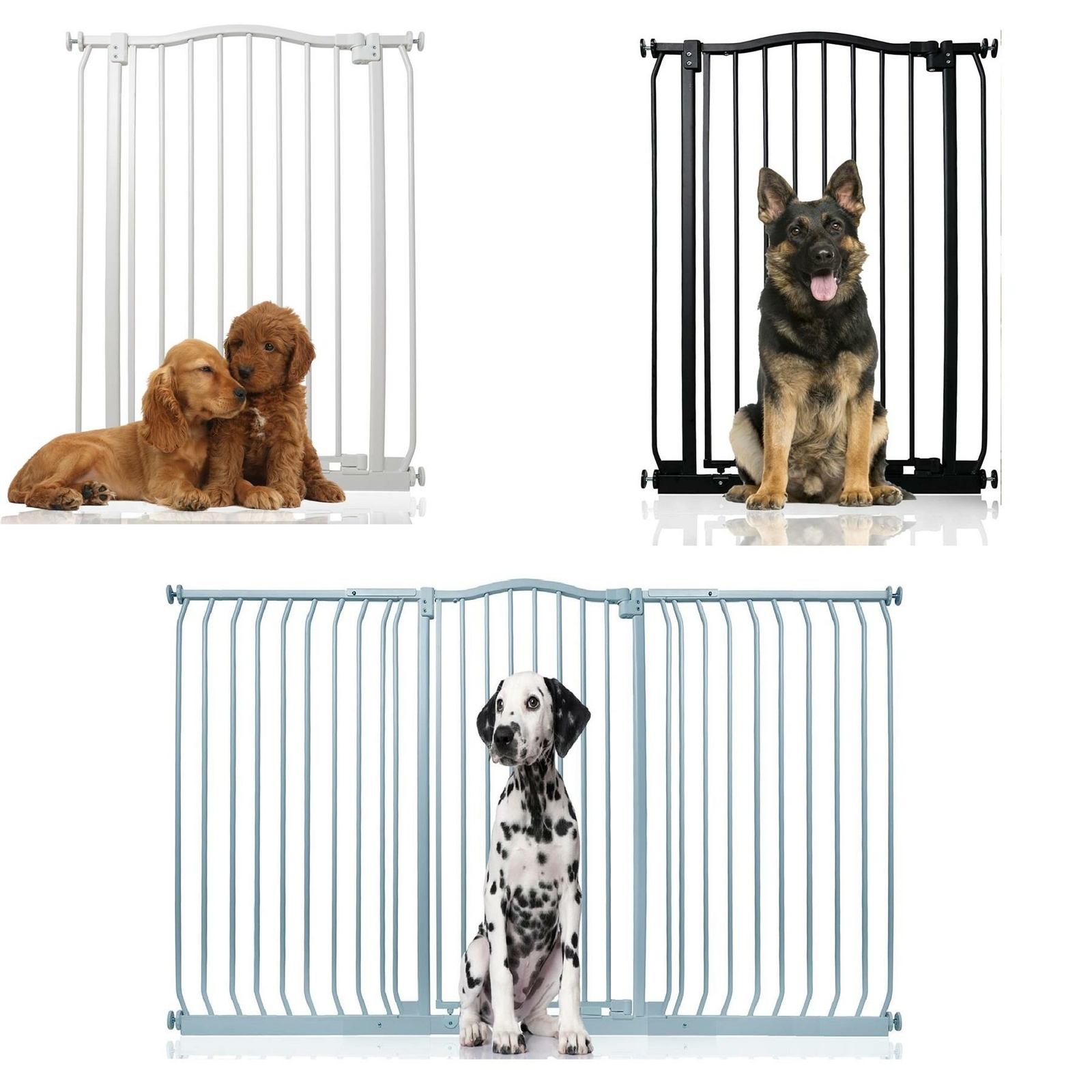 Extra Tall Pressure Fit Dog Gate Extra Wide Pet Gate 71cm280cm By