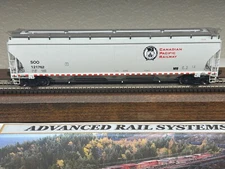 CP RAIL / SOO  LINE- BEAVER LOGO 55ft TRINITY 3-Bay HOPPER CAR HO SCALE RTR NEW