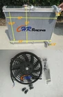 3ROW Aluminum Radiator+fan For Mazda RX7 FC3S S4 1986 1987 1988 Manual MT