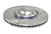 Trucktec Automotive 2X Bremsscheibe Vorne InnenbelüFtet FüR VW Polo 9N_ 6R1