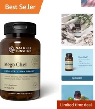 Unflavored Mega-Chel Tabs: Full Spectrum Vitamins, Herbs & Minerals - 120 Count