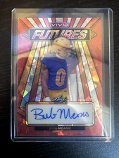 2024 Leaf Vivid Orange Crystals Futures Bub Means Auto 2/3