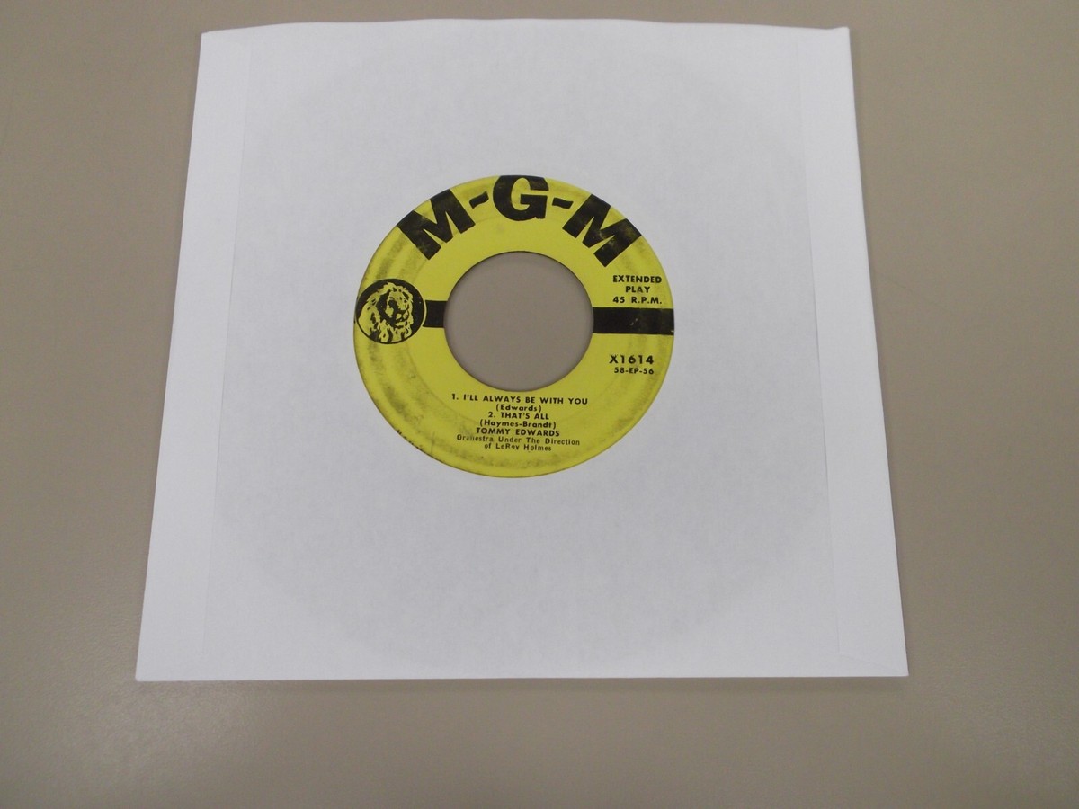 Tommy Edwards - It's All In The Game - EP Vol. 1 - MGM X1614 - NM