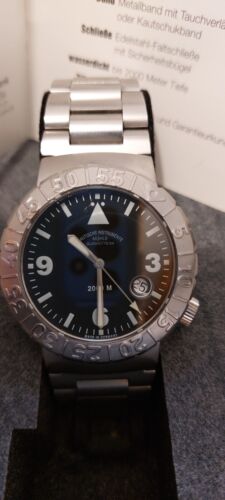 Nautische Instrumente Mühle Glashütte/SA. Nautic-Timer Taucher Armbanduhr ! - Bild 10 von 16