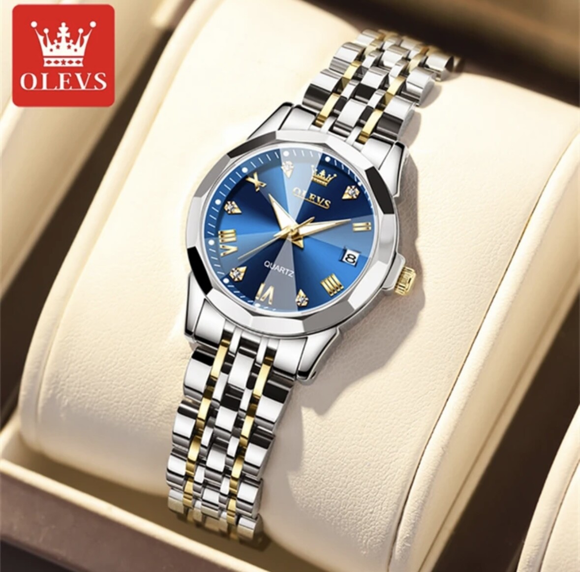 Woman's Watch, Olevs, Brand New with White box. Choose Your Color.