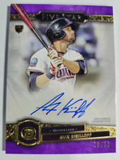 Alex Kirilloff 2021 Topps Five Star Purple Rooke Auto /50 #FSA-AKU Twins