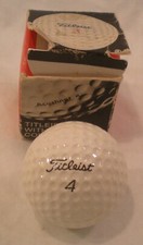 Vintage Titleist Acushnet Pro Golf Ball Box