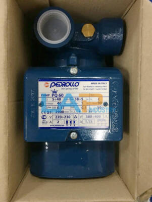QTY:1 PEDROLLO High-pressure Circulating Water Pump PQ60 380V 2900min Oil Pump