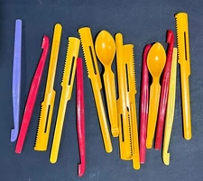 LOT (14) Fruit Spoons Corers Citrus Peelers HONG KONG 727