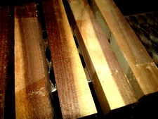 EIGHT (8) SAPPY BLACK WALNUT TURNING LATHE BLANKS WOOD LUMBER 2" X 2" X 12"