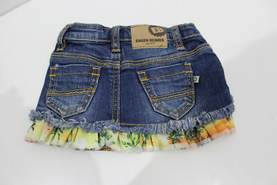Eager Beaver cooler Rock     NEU   68       Jeansrock NEU uvp: 42,00   