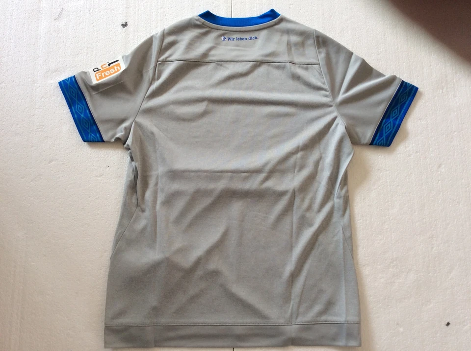 Umbro S04 FC Schalke 04 Kinder - Home - Trikot  grau  Gr.  146 + 158 - Bild 2 von 2