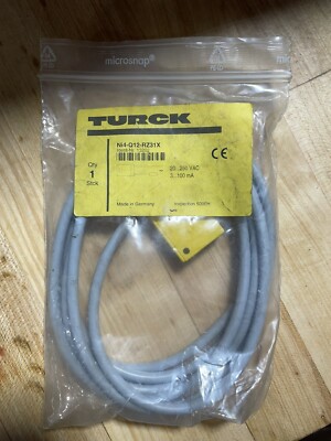 Turck Ni4-Q12-RZ31X Proximity Sensor 35-250 VAC, New