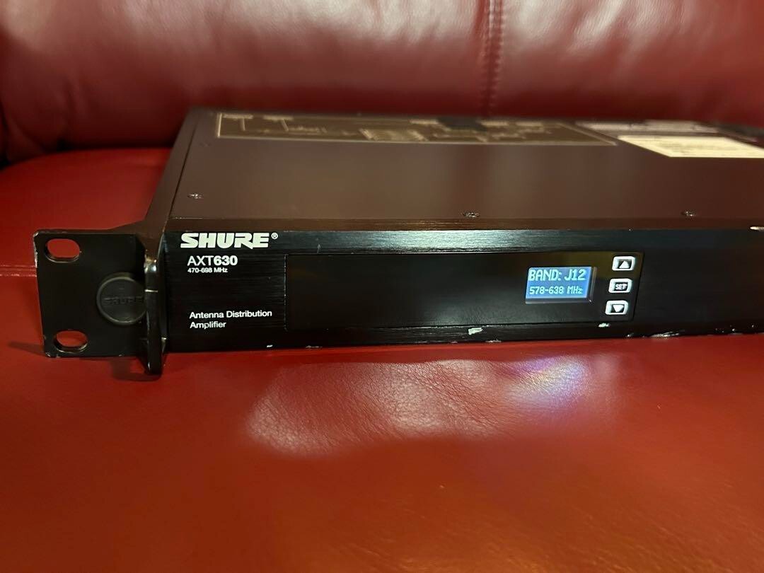 SHURE AXT630 AXT-630 Antenna Distribution Amplifier Tested | eBay