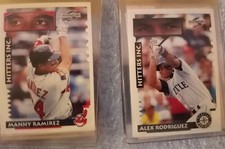 1996 Score Hitters Inc and Radar Rating Singles You Pick Your Cards