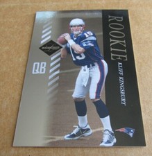 2003 LEAF LIMITED FOOTBALL KLIFF KINGSBURY #111 498/750 PATRIOTS ROOKIE CARD