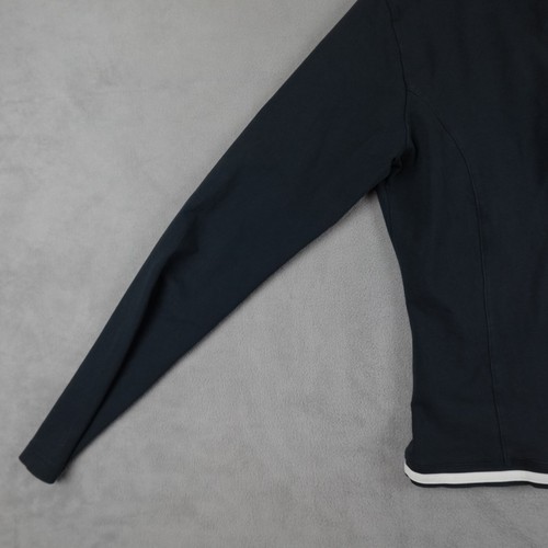 Nike Jacket Youth Kids L Black Hoodie Zip Up Small Swoosh - Picture 17 of 18