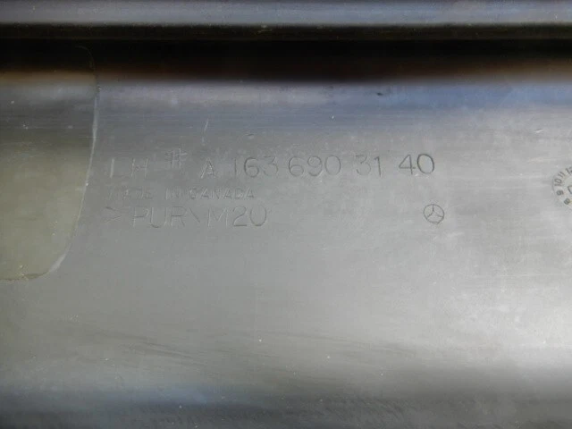 00-05 Juego faldón lateral derecho e izquierdo panel basculante deportivo mercedes w163 ml500 ml55 Foto 2 de 4