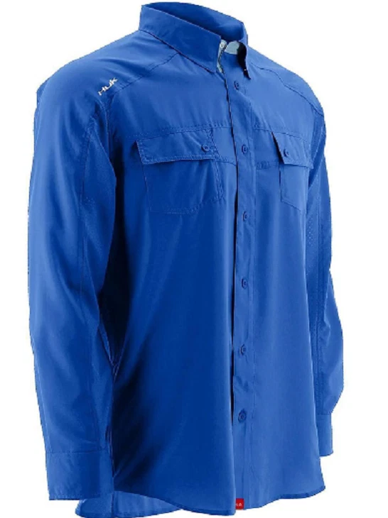 NEW Huk Performance Fishing Men's Next Level Long-Sleeve Shirt Size Small