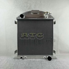 3 Row Aluminum Radiator For 1928 1929 Ford Model A Chevy Gm V8 Engine At