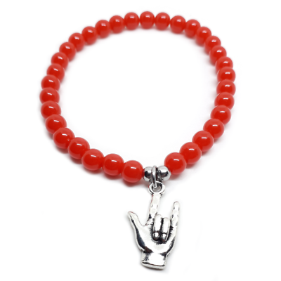 Collana in tessuto nero brillante con ciondolo in madreperla - Gioi