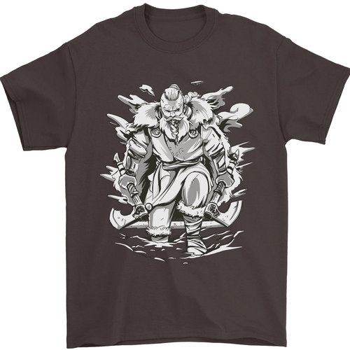 T-shirt De Gym Valhalla - Fabriqué USA - Tailles S à 5XL - Noir - Gildan Heavy Cotton