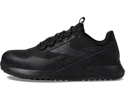 Zapatos de trabajo Reebok Work Nano X1 Adventure RB380 para mujer 10 negros punta comp FD1370 - Imagen 2 de 12