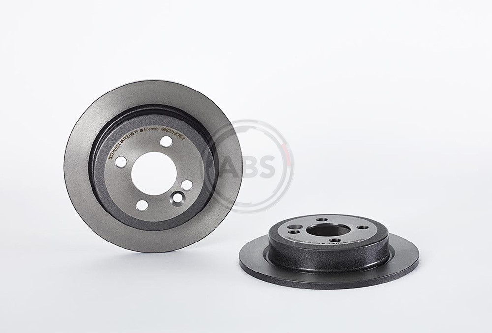 Brembo 2x Brake Discs Pair Solid Rear 259mm 08.9163.21 Set 34216774987 Brand New - Image 38