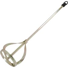 Neilsen Hex Paint Plaster Mixer Paddle Mixing Whisk Drill Power Tool 400mm