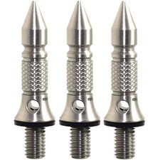 Leofoto TFN-US Arrowhead Spike Set 3 3/8" Stainless Steel SS Tripod Feet