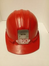 Bullard model 5000 vintage hard hat Made in the USA DuPont RED NOBLE CAP