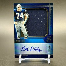 2025 Panini Silhouette BOB LILLY Patch Autograph Auto 146/199 - SA-BLY - Cowboys