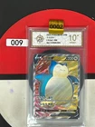 Grade10Pokémon TCG S-Chinese Snorlax V CS1aC 188/135 SR