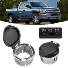 2X Cigarette Lighter Power Outlet Socket Cap Plug Cover 20983936 For Chevy GMC