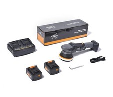 ShineMate EB351 5/15 5" Cordless Polisher | Dual Action | Kit