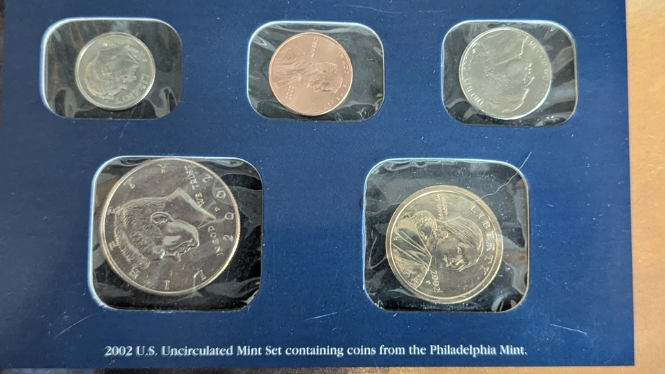 2002 Homeland Security Salt Lake Winter Games Stamps & Philadelphia Denver Coins - Image 4 of 4